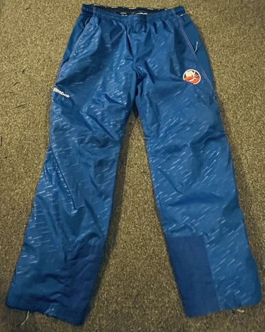 NY Islanders Reebok Center Ice Mens Large Jogger Pants NHL Hockey Griptonite Cover
