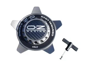 ✅OZ Felgendeckel FORMULA HLT Grau+schwarzer Ring 81200325 55mm Emblem Nabenkapp - Bild 1 von 1