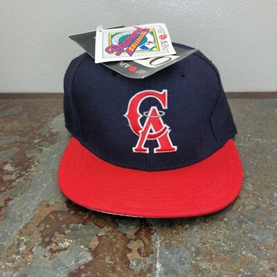 Vintage 90's New Era California Angels 5950 Diamond Pro Model 6-5/8 - Image 1 of 4