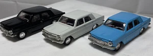 3 X Trax TR 5C 1963 EH Holden Sedan 1/43 Scale Blue White Black - Picture 1 of 8