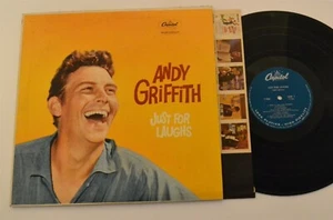 FIRST PRESSING Andy Griffith Just for Laughs Capitol 962 - Picture 1 of 2