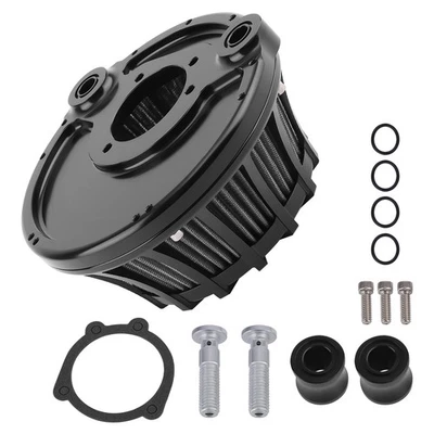 High Flow Air Filter Kit for Harley Sportster Iron 883 1200 Roadster 2004-2022 - Imagen 1 de 4