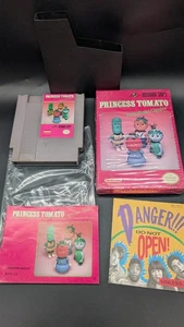 Princess Tomato In The Salad Kingdom - NES - 100% CIB - ¡Como nuevo! - Imagen 1 de 16