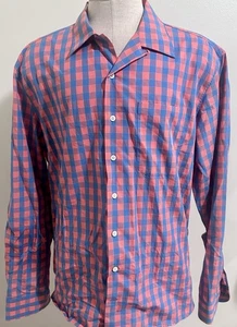 Atlantic Rancher Company Long Sleeve Blue Pink Check Size XL - Picture 1 of 5