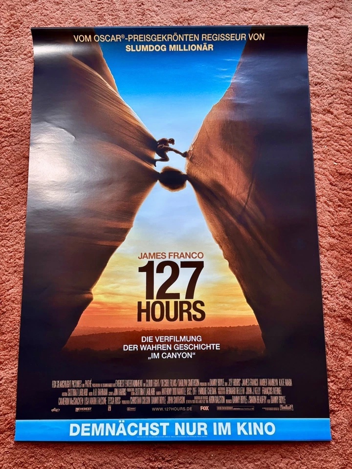 127 Hours Kinoplakat Poster A1, James Franco, Danny Boyle - Bild 1 von 1