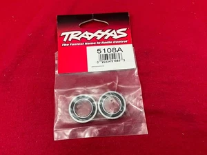 Traxxas 5108A Ball Bearings, Black Rubber Sealed, 15x26x5mm (2) X-MAXX XRT - Picture 1 of 2