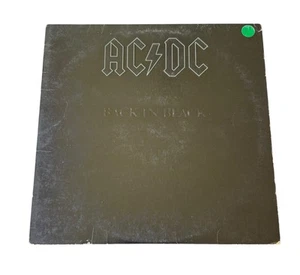 AC/DC - Back In Black - 1980 Atlantic SD 16018 Vinyl LP MASTERDISK Robert Ludwig - Picture 1 of 11