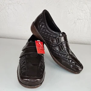 Lunar Comfort FLH256 Damenschuhe braun gesteppt UK 6 EU 39 eingestellt - Bild 1 von 17