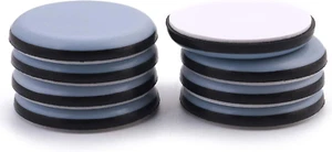 1-5/8" Adhesive Furniture Sliders - Chair Glides PTFE Mover Slide on Furniture & - Picture 1 of 6
