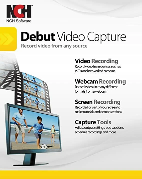 Debut Video Capture Software ,Capture Video with webcam - Image 1 of 4