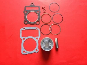 Gasket and Piston 56.5mm Rings Wrist Pin for Honda CG125 Scooter Pit Bike ATV - Picture 1 of 8