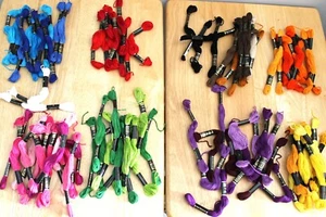 Lot of approximately 100 bundles of embroidery floss - Picture 1 of 5