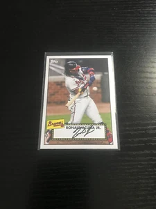 2021 Topps Ronald Acuna Jr.  1952 Redux T52-45 | ATLANTA BRAVES! - Picture 1 of 2