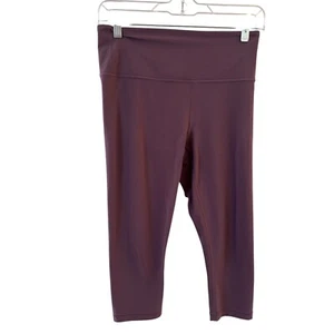 Athleta Womens High Rise Elation Crop Leggings S Athleisure Yoga Pilates Workout - Picture 1 of 10