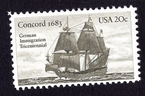 Scott #2040 Concord Germany Single Stamp - MNH - Picture 1 of 1