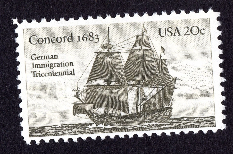 Sello único Scott #2040 Concord Alemania - MNH Foto 1 de 1