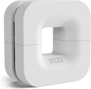 NZXT Puck BA-PUCKR-W1 Cable Management Headset Mount For Computer Case White - Afbeelding 1 van 3