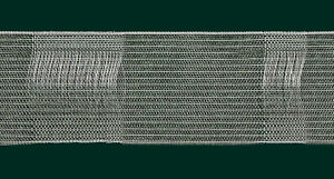 Schlaufenband (Gardinenband), 50 mm, volltransparent / Aufmachung 10 m 