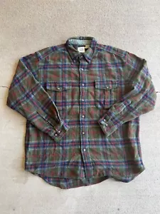 Camicia vintage anni 90 Gap misto lana con bottoni - Foto 1 di 4