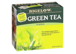 Bigelow Classic Decaffeinated Green Tea - (2x Boxes) 80 Tea Bags - 1.82oz - Picture 1 of 3