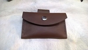 Hand Crafted Brown Leather Belt Pouch Rimfire And Other Uses  - Picture 1 of 12