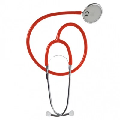 Flachkopf Stethoskop Rot Diagnostik Arzt  - Bild 1 von 4