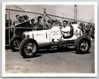 Emil Andres c1940's Auto Racing Car Riverside Tire #44 Photo 4" x 5" Ed Hitze