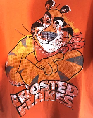 Camiseta Unisex Kellog's Tony the Tiger Frosted Flakes Talla Grande Foto 1 de 4