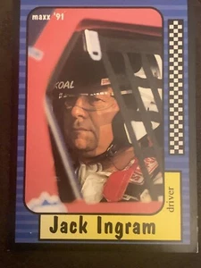 Vintage 1991 Maxx Jack Ingram Nascar Trading Card Number 138 - Picture 1 of 2