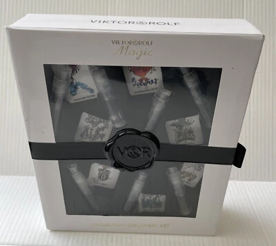 Viktor Rolf Magic Collection Discovery 7 peças frasco spray conjunto lista de leitura novo na caixa - Imagem 1 de 4