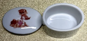 Vintage Designers Collection Cuddly Kittens Fine Porcelain Trinket Box 2" 1981 - Picture 1 of 6