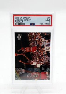 1994 UD Jordan Michael Jordan Rare Air #89 Upper Deck Menendez Brothers - PSA 9 - Image 1 of 3
