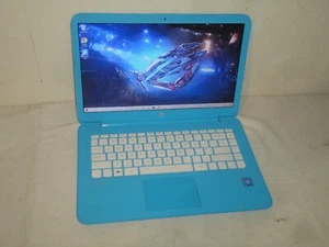 HP Stream 14-ax000na 14” Laptop 32GB eMMC, Intel Celeron N3060 4GB Windows 10 - Picture 1 of 4