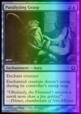 Magic the Gathering MTG Paralyzing Grasp (46) Return to Ravnica   LP FOIL