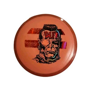 New Axiom Discs Fission Defy Distance Driver MVP Pink Base Multi Rim 175 Grams - Picture 1 of 3