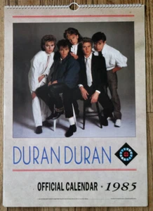 DURAN DURAN 1985 wall calendar Francesco Scavullo - Picture 1 of 3