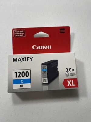 Cartucho de tinta original Canon Maxify 1200 C cian XL - NUEVO SELLADO Foto 1 de 4