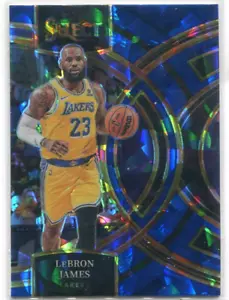 2023-24 Panini Select Lebron James Premier BLUE ICE PRIZM #135 LA LAKERS - Foto 1 di 1