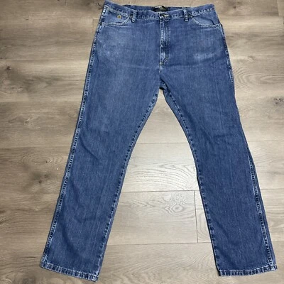 Мужские джинсы Wrangler George Strait ковбойского покроя оригинальный крой 40x34 джинсовая ткань - Изображение 1 из 4