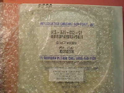 GASONICS A-2000LL ПЛАЗМЕННЫЙ ASHER КВАРЦЕВОЕ ОКНО P/N A06-002-01, НОВЫЙ ИЗ СТАРЫХ ЗАПАСОВ - Изображение 1 из 3