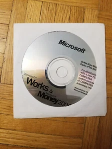 Microsoft Works And Money 2004 PC Software w/ Product Key, NEW SEALED - Picture 1 of 2
