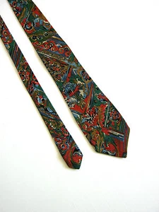 Havana Vintage Tie Rack Original Viscose Made In England - Picture 1 of 4