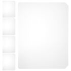 5pcs 4-Ring Binder Dividers A4 Size Plastic Tabs