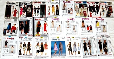U PICK! Vtg BURDA Sew Pattern ~ Misses or Plus Size Dress ~ UC - Image 1 of 3