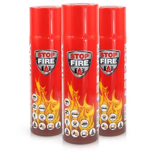 3 x 500g Feuerlöschspray für den Haushalt oder unterwegs - Bild 1 von 6