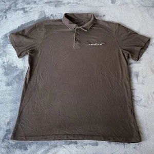 Space X Men’s Short Sleeve Black Polo Shirt - Picture 1 of 7