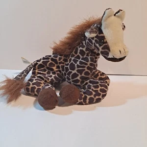 K&K Giraffe 6 Zoll Plüschtier Sitzsack  - Bild 1 von 7