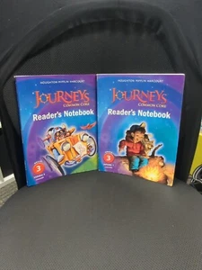 Journey's Readers Notebook Gr. 3 Consumable Volume 1 & 2 Houghton Mifflin Harcou - Picture 1 of 5
