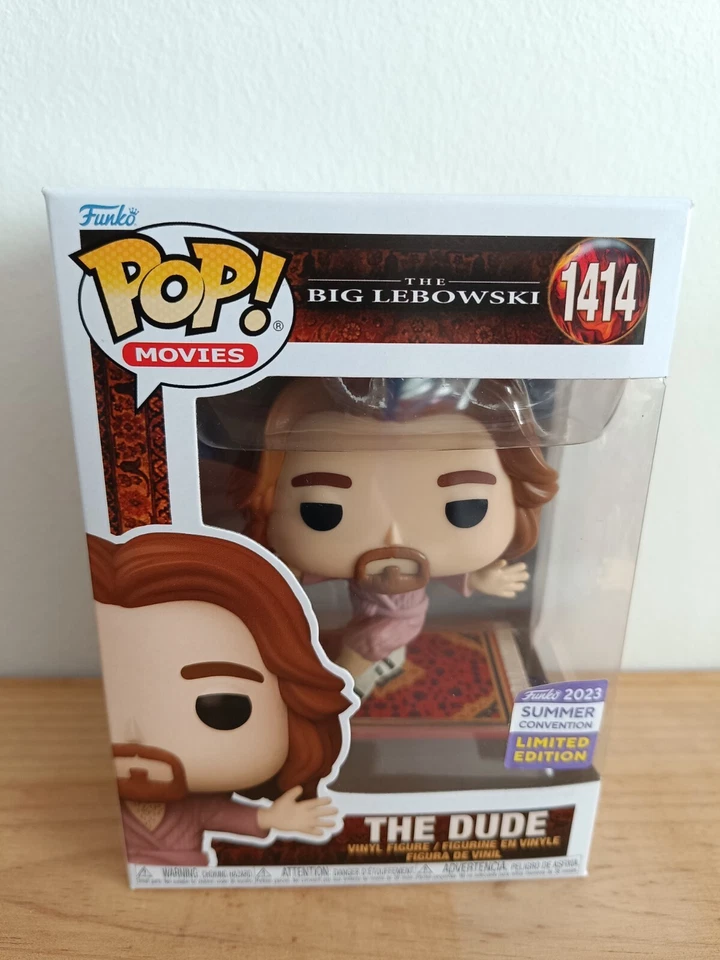 Funko Pop The Dude The Big Lebowski 1414 SDCC 2023 Exclusive Vaulted VER FOTOS  - Imagen 1 de 4
