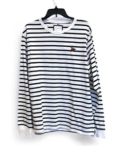2XL Denim & Flower Long Sleeve Stripe Boat Shirt Embroidered Duck XXL NWT New - Picture 1 of 2